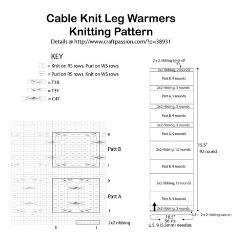 Knit Leg Warmers Free Knitting Pattern • Craft Passion