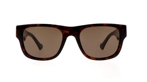 Sunglasses Gucci Lettering Gg1427s 003 53 21 Havana Brown In Stock