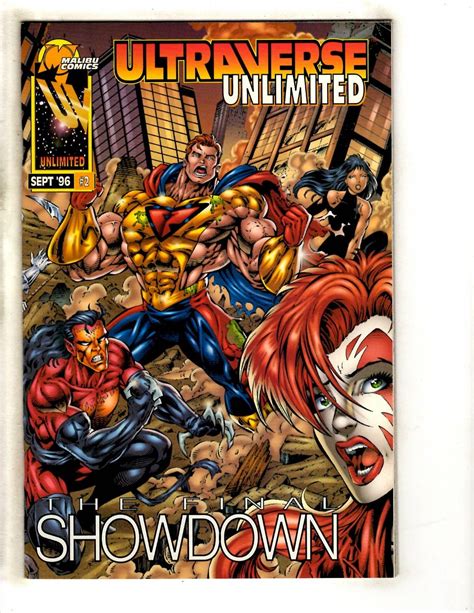 Malibu Comic Books Ultraverse Ultras Ultraforce B Avengers