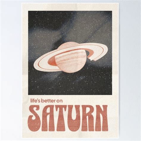 "sza- saturn poster (orange)" Poster for Sale by stareyed | Redbubble