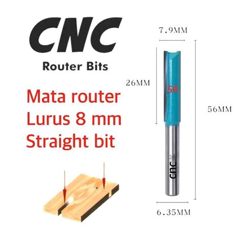 Jual Mata Router Profil Lurus Mm Straight Bits Cnc Shopee Indonesia