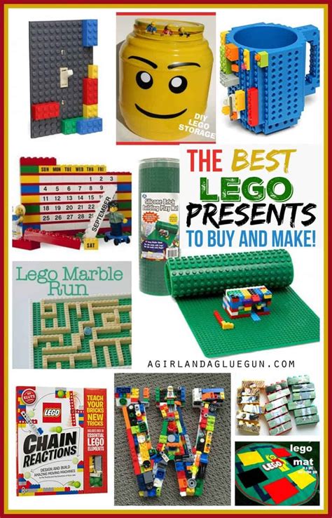 best lego presents! DIY AND BOUGHT! - A girl and a glue gun