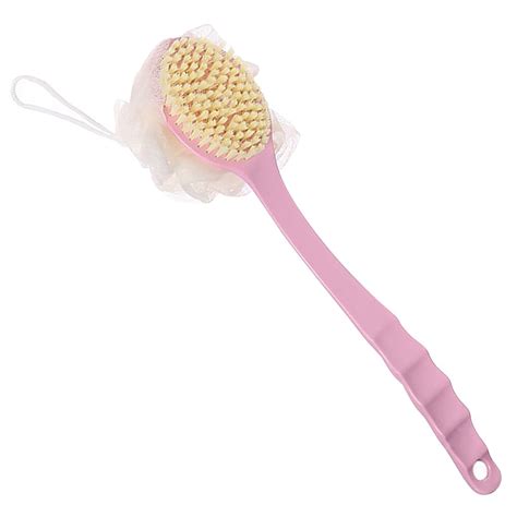 Long Handle Back Brush Body Scrubber Bath Shower Exfoliating Scrub Skin Massages Cleaning Shower