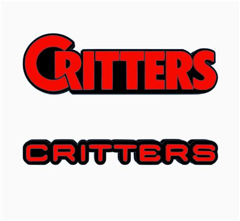 STL file 2x CRITTERS Logo Display by MANIACMANCAVE3D 🚩 ・3D printer model to download・Cults