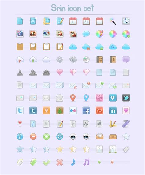 Stock icon set by okidoci on DeviantArt