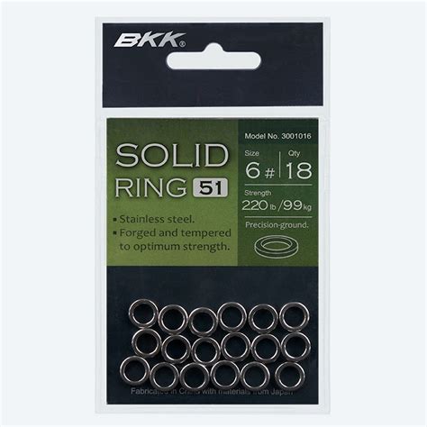 Solid Ring - 51 - BKK Hooks Australia