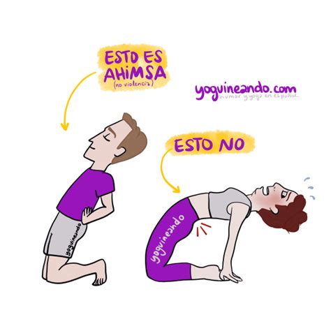 Cómo respetar tu cuerpo y practicar ahimsa en yoga Yoguineando