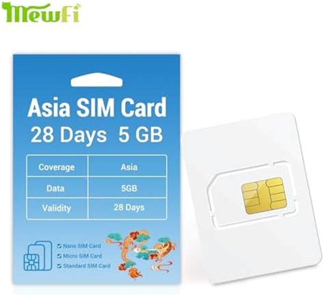 Amazon Asia Sim Card Days Gb For Thailand Singapore Malaysia