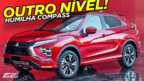 NOVO MITSUBISHI ECLIPSE CROSS HPE S 2024 SUV 4x4 BARATO QUE COMPASS E