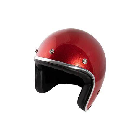 Motorradhelm Demi Jet BtoB Moto Wyatt Glitter