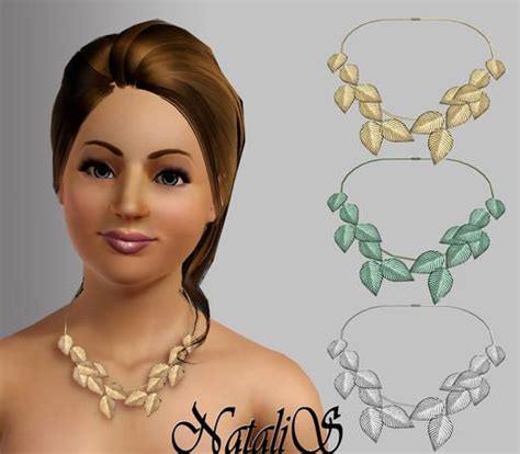 NataliS Leaf Necklace Leaf Necklace Necklace Accessories Earrings