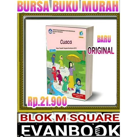 Jual BUKU TEMATIK SD KELAS 3 TEMA 5 CUACA Shopee Indonesia