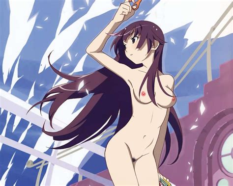 Rule 34 Bakemonogatari Breasts Edit Female Large Breasts Long Hair