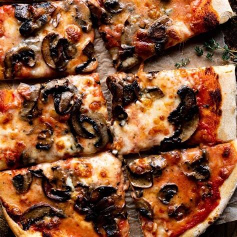 Taleggio Mushroom Pizza Inside The Rustic Kitchen