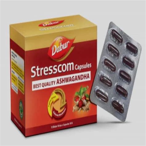DABUR STRESSCOM CAPSULES at Rs 64/stripe | Ayurvedic Products in ...