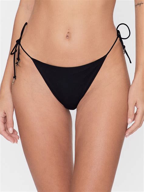 Patrizia Pepe Dół od bikini 2I0110 J101 K103 Czarny Modivo pl