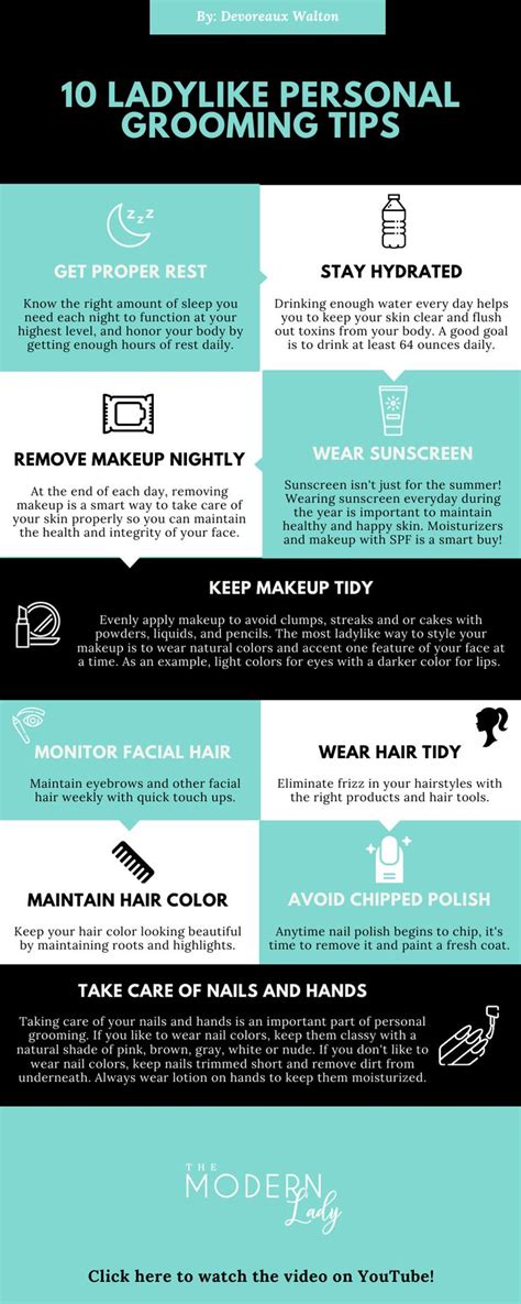 ladylike personal grooming tips grooming checklist  women