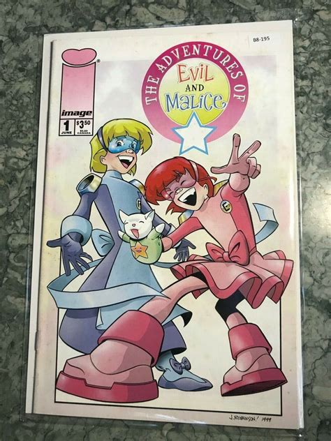 The Adventures Of Evil And Malice 1 1999 High Grade 90 Image Comic