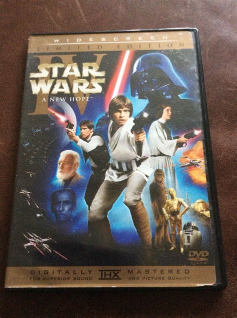 Star Wars A New Hope Iv Widescreen Limited Edition Disc One Only