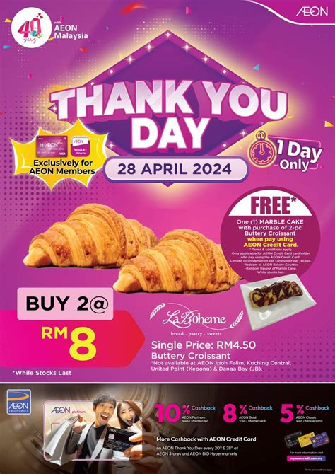 AEON Thank You Day Sale on 28 April 2024