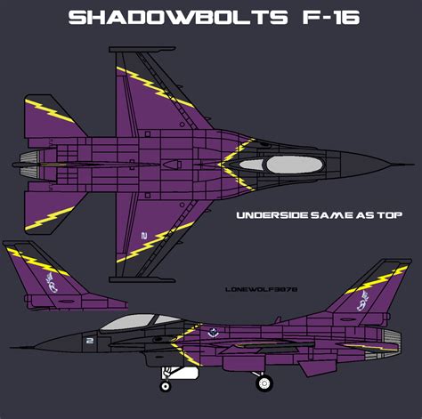 Shadowbolts F 16 By Lonewolf3878 On Deviantart