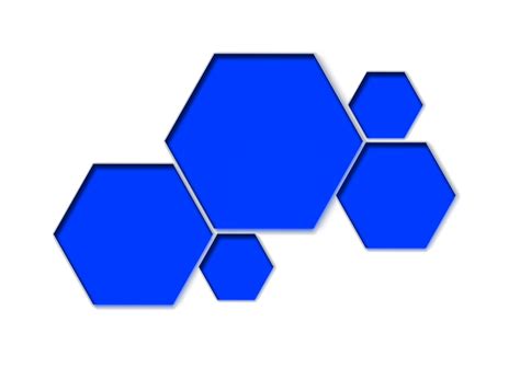 Download Honeycomb Shape Honeycomb Blue Royalty-Free Stock Illustration ...