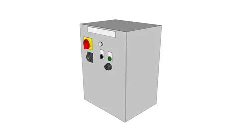 Control panel - ตู้ไฟควบคุม (DM) | 3D Warehouse