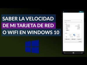 Cómo saber la velocidad de mi tarjeta de red LAB ES