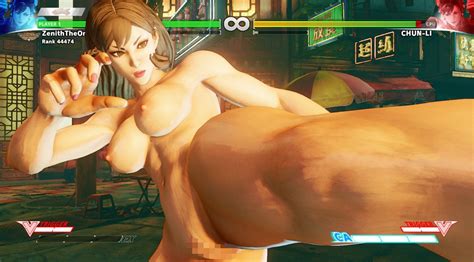 Street Fighter Nude