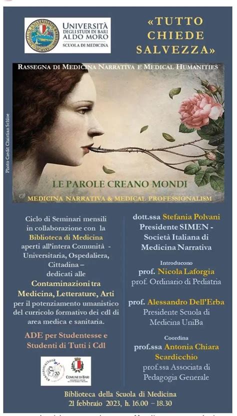 Le Parole Creano Mondi Rassegna Di Medicina Narrativa E Medical