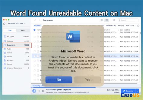 Ways To Fix Word Found Unreadable Content On Mac