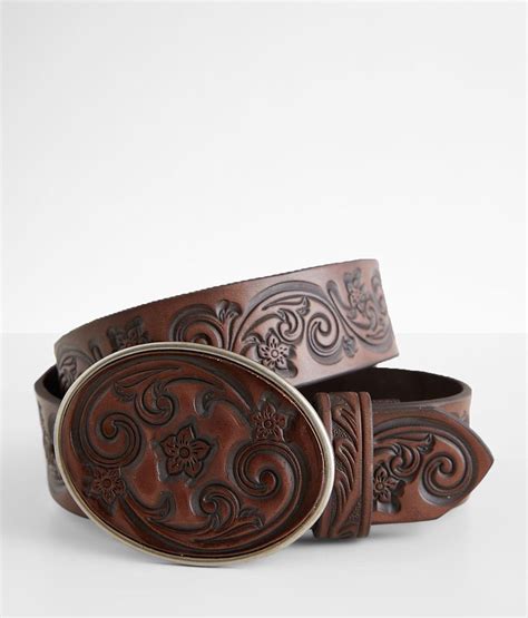 Ariat Embossed Leather Belt - Women's Belts in Brown | Buckle