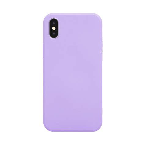 Pantone Siliconen Hoesje Iphone Xs Max Paars Phone Factory