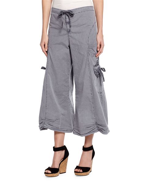 Cropped Gaucho Pants Pi Pants