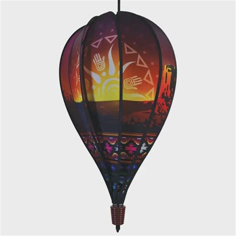 Southwest Panel Hot Air Balloon Spinner