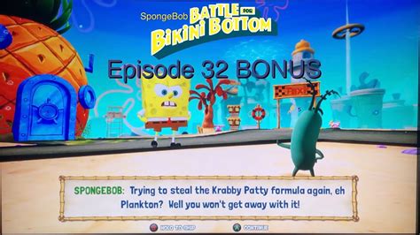 Spongebob Battle For Bikini Bottom Episode 32 Bonus Youtube