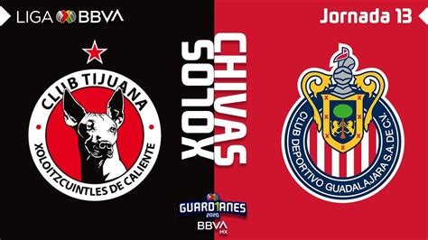 Resumen Tijuana Vs Guadalajara Liga BBVA MX Guardianes 2020