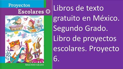 2 Grado Libro De Proyectos Escolares Proyecto 6 Reconozco Y