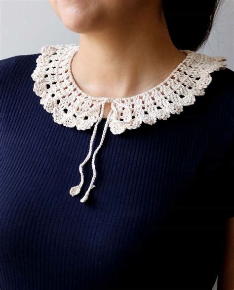 Ornate Tie-up Collar – Unpurl