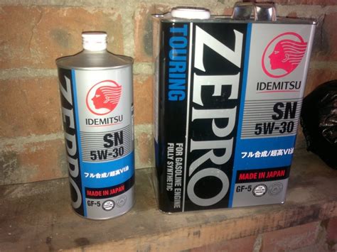 Моторное масло Idemitsu Zepro Touring 5w30 SN/GF-5 синтетика ...