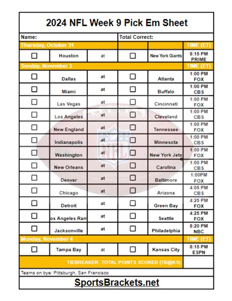 Nfl Schedule Week Kata Mattie