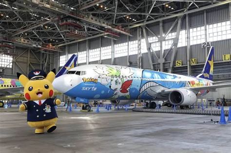 Pesawat Garuda Bertema Livery Pokemon Terbang Mulai Febuari