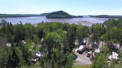 Oak Bay Campground Oak Bay Nb Youtube