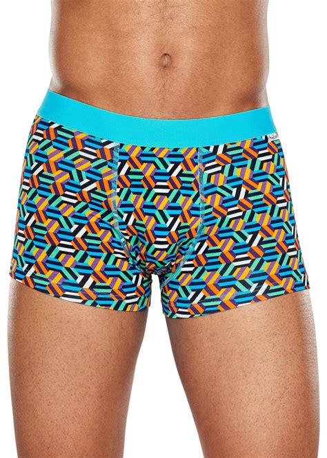 Купить трусы для мужчин Happy socks, Модель: Hexagon Trunk, арт: HEX87 ...