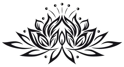 Black Lotus Flower Logo - LogoDix