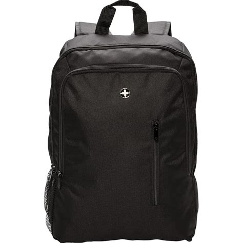 Swiss Peak Typhoon 17 Computer Rucksack 14533 Black Axon Profil