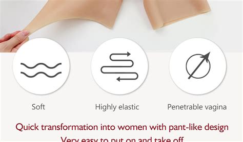 Silicone Penetrable Fake Vagina Pant