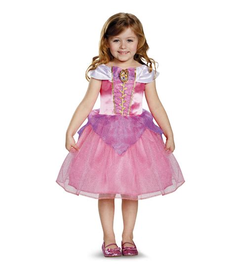 Classic Princess Aurora Girls Disney Dress Costume Princess Costumes