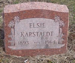 Elsie Blum Karstaedt Memorial Find A Grave