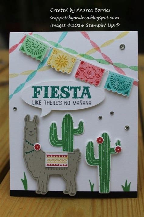 Llama Says Fiesta By Andib75 Cards And Paper Crafts At